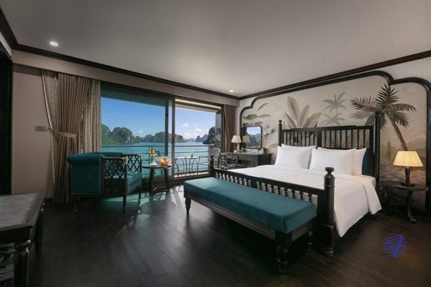 2-Day Ha Long-Lan Ha Bay-Bai Tu Long Bay 5 Star Cruises & Balcony 3