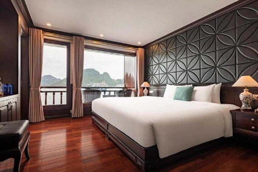 2-Day Ha Long-Lan Ha Bay-Bai Tu Long Bay 5 Star Cruises & Balcony 2