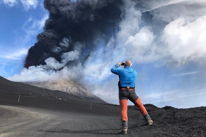 Etna excursion 3000 meters with 4x4 cable car and Trekking 1