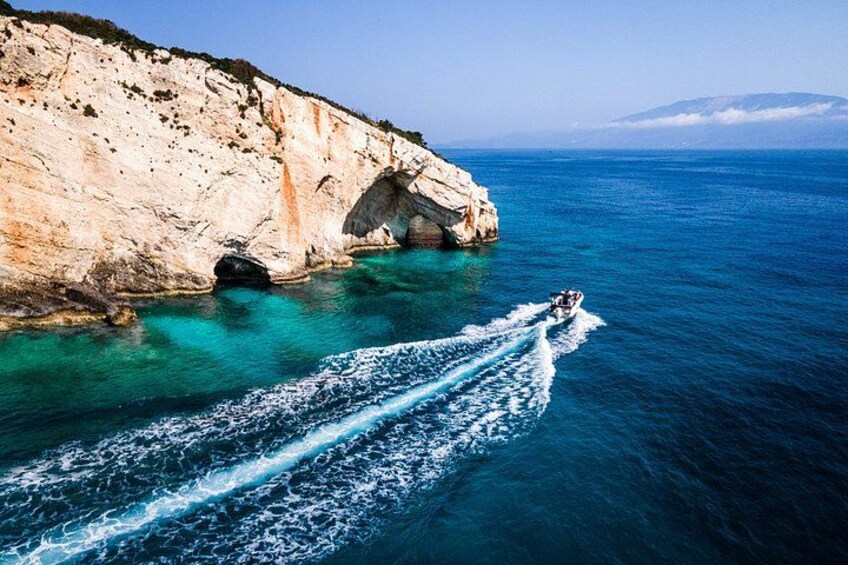 Shipwreck and Blue Caves - Private Speedboat Tour (up to 6 pax) 2
