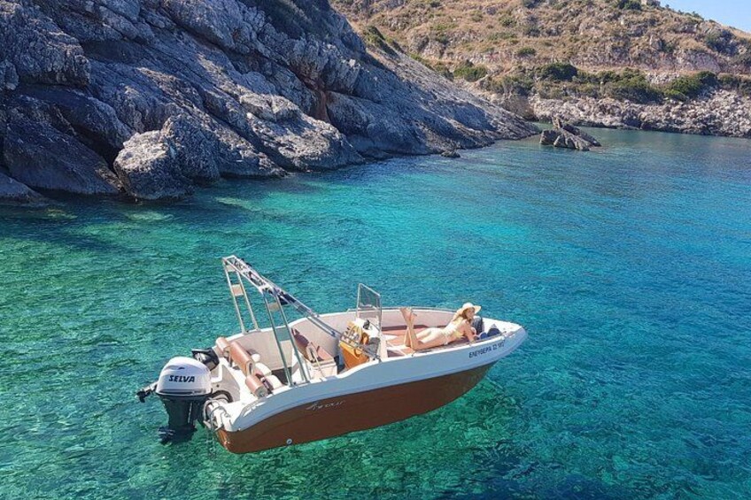 Shipwreck and Blue Caves - Private Speedboat Tour (up to 6 pax) 1