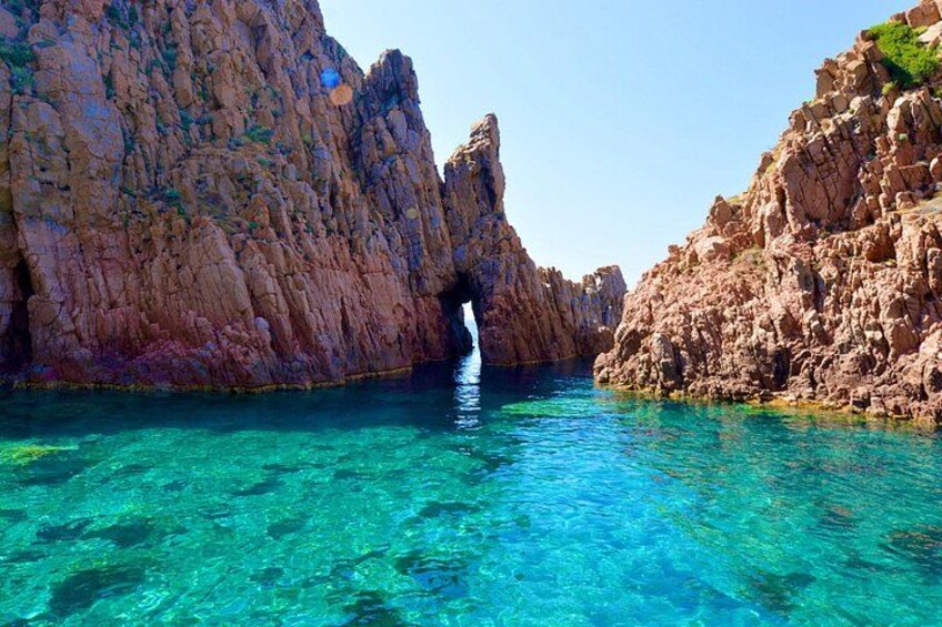 Small arch of Capo Rosso 2