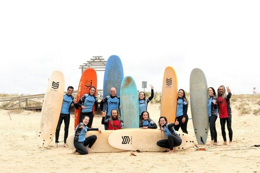Group Surf Lesson in Palmar de Vejer 2