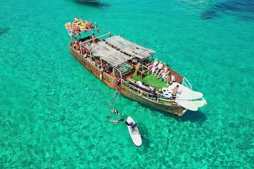 Sea Caves & Coves Snorkeling Paddle Boarding Boat Tour 5