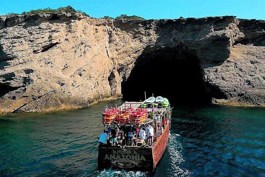 Sea Caves & Coves Snorkeling Paddle Boarding Boat Tour 2
