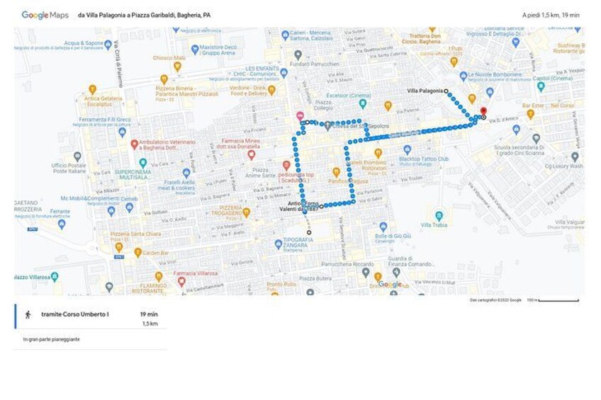 Tour of Villa Palagonia and Street Food itinerary in Bagheria 2