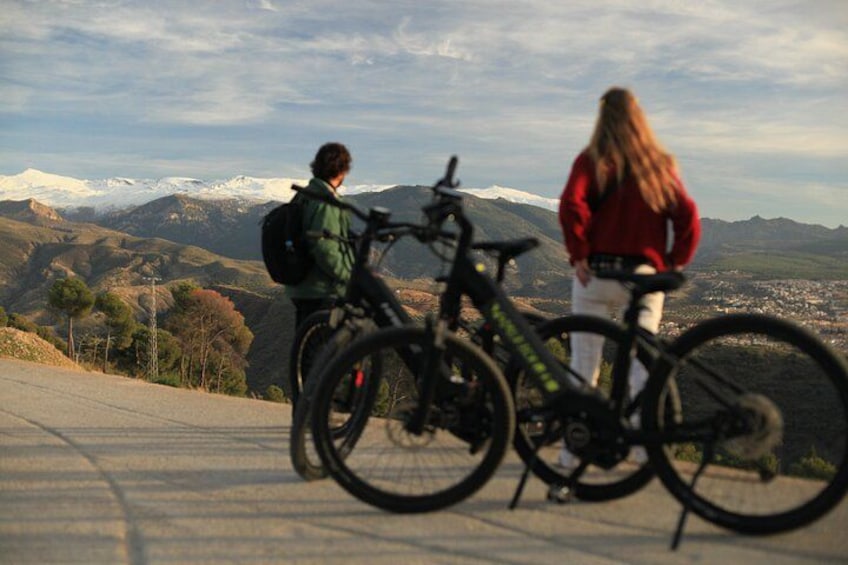 Granada: Alhambra and Sierra Nevada Sunset Views by E-Bike 1