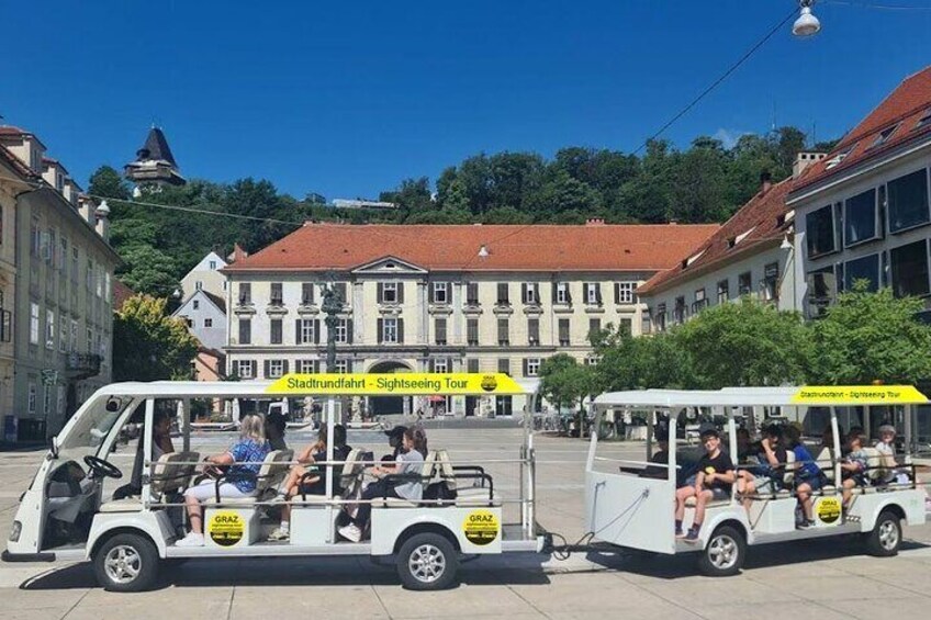 Round trip Graz with the electric bus