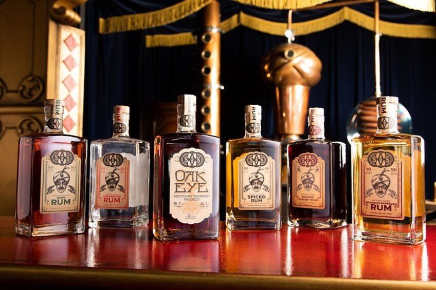 You can try the large variety of spirits including KY Bourbon that has been crafted from their one of a kind still. 1