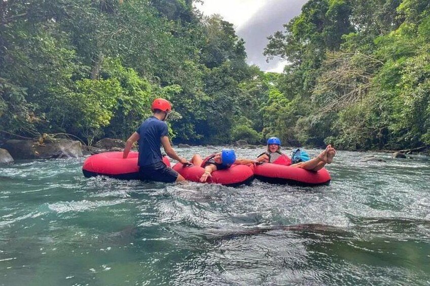 From La Fortuna: Private Río Celeste Waterfall and Tubing Tour. 2