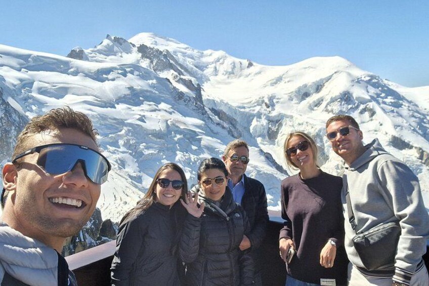 All the way from Capetown for the Mont-blanc 2