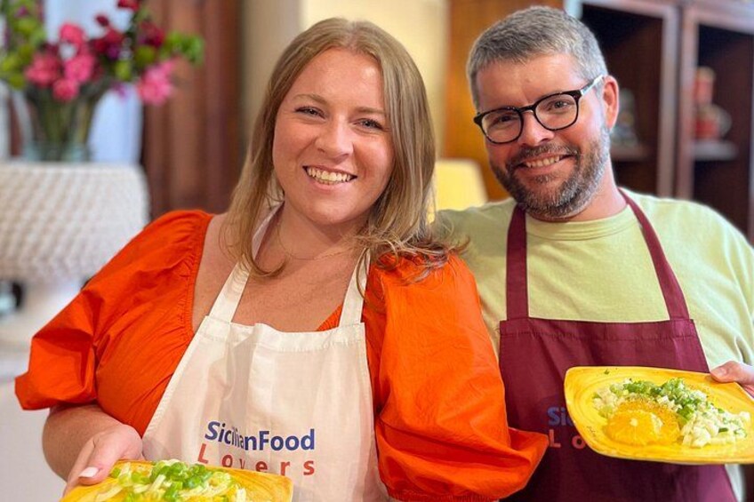 Sea Villa Cefalù: Hands-on 4-Course Pasta Cooking Class & Wine 4