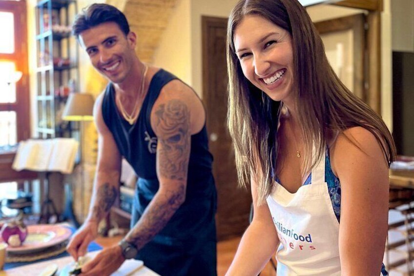 Sea Villa Cefalù: Hands-on 4-Course Pasta Cooking Class & Wine 3