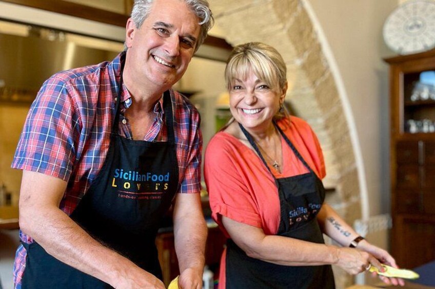 Sea Villa Cefalù: Hands-on 4-Course Pasta Cooking Class & Wine 3