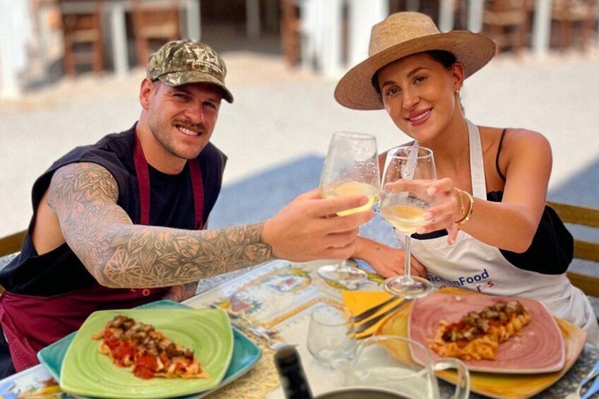 Sea Villa Cefalù: Hands-on 4-Course Pasta Cooking Class & Wine 3