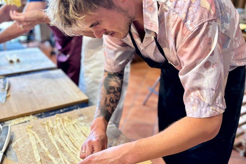 Sea Villa Cefalù: Hands-on 4-Course Pasta Cooking Class & Wine 4