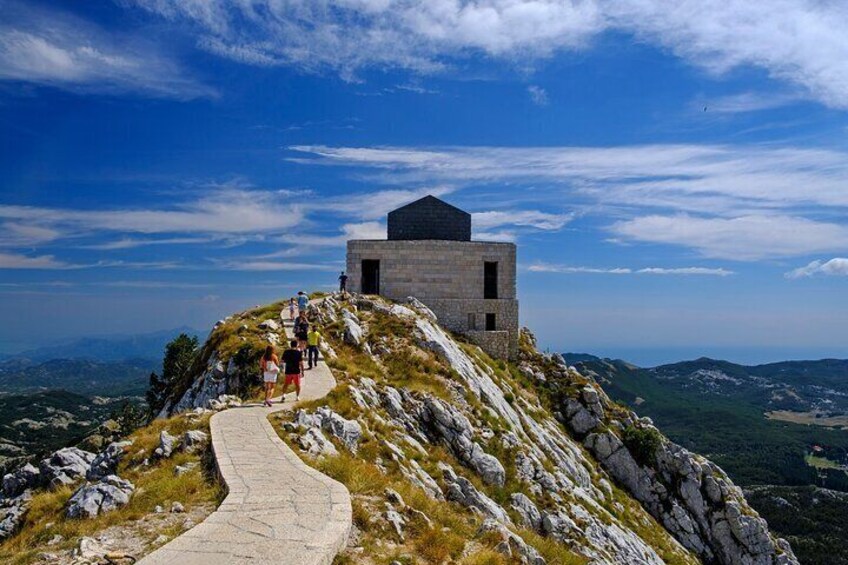 The Mausoleum of Njegoš on the top of Mount Lovćen 1