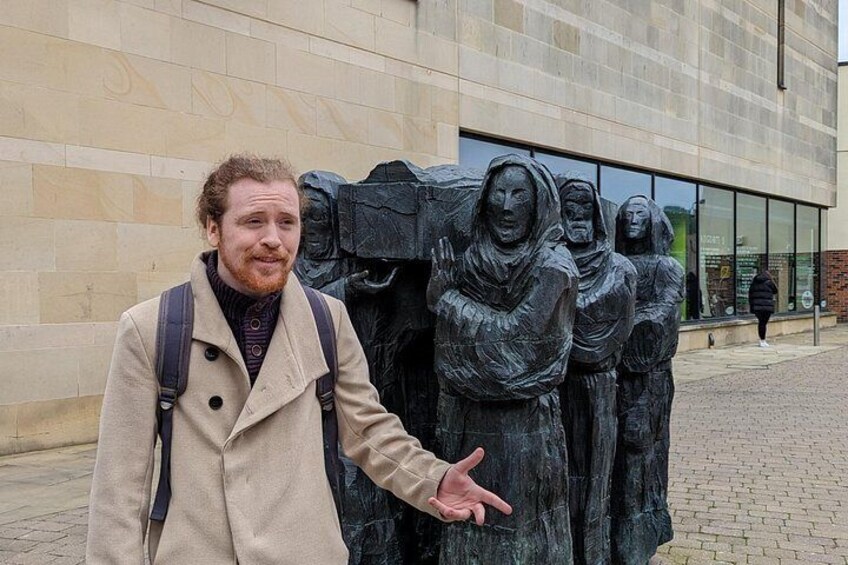 Follow the monks founding Durham. 3