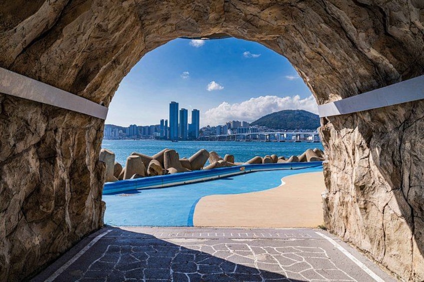 Busan Top Coastal Highlights with Gamcheon Village & Sky Capsule 2