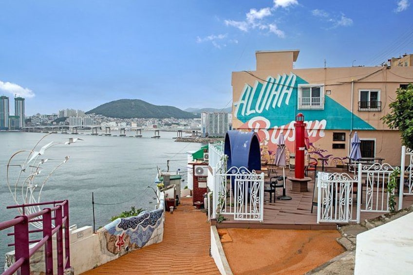 Busan Top Coastal Highlights with Gamcheon Village & Sky Capsule 2