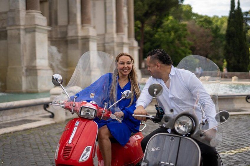 Rome Vespa Scooter Tour with Professional Photographer 4