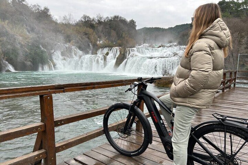 Tour Electric Bike Ride Through the Krka National Park