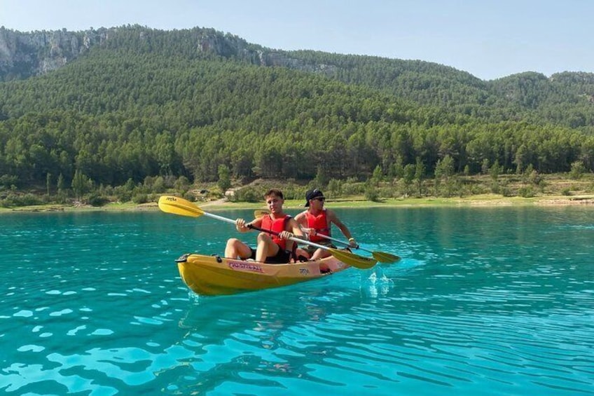 From Valencia: Montanejos Thermal Pools + Hiking, Rafting, Kayak 2