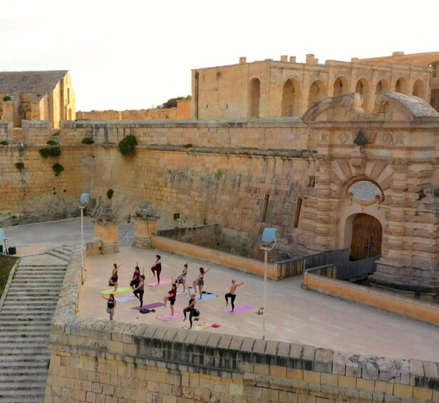 Picture 9 for Activity Malta: Game of Thrones Location Yoga Class 3