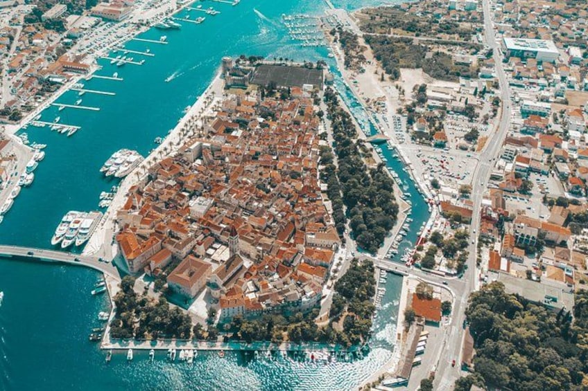 Trogir, Blue Lagoon, Ciovo Half-Day Boat Tour and Wine From Split 3