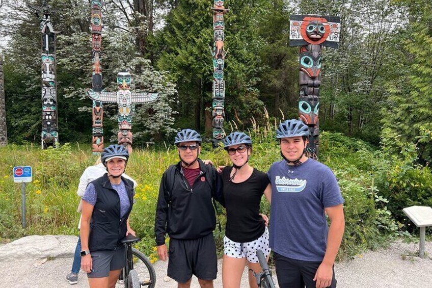 Stanley Park Totem poles