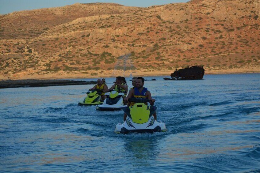 2-Hour Jet Ski Adventure to Balos