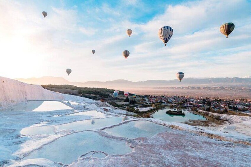 Independent Pamukkale Tour From Fethiye With Hot Aİr Balloon Ride