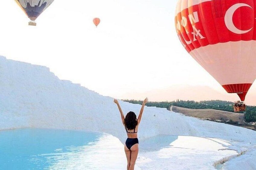 From Fethiye Pamukkale Day Trip w/Hot Aİr Balloon Ride & Lunch 2