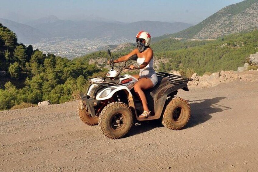 Antalya Quad Safari Tour around Taurus Mountain