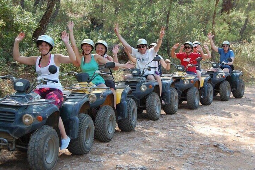 Antalya Quad Safari Tour around Taurus Mountain