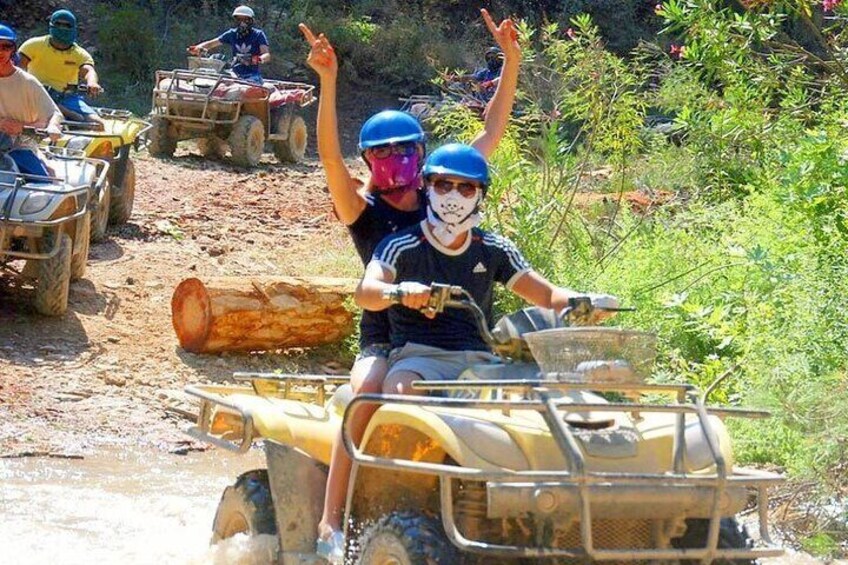 Antalya Quad Safari Tour around Taurus Mountain