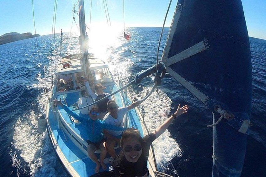 Half-Day Private Romantic Sailing Getaway to Kleftiko 4