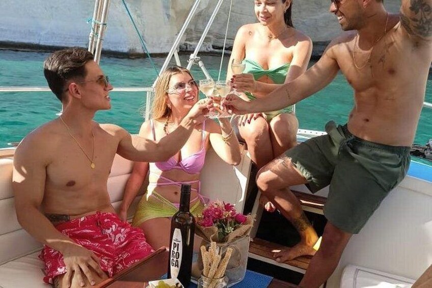Half-Day Private Romantic Sailing Getaway to Kleftiko 2