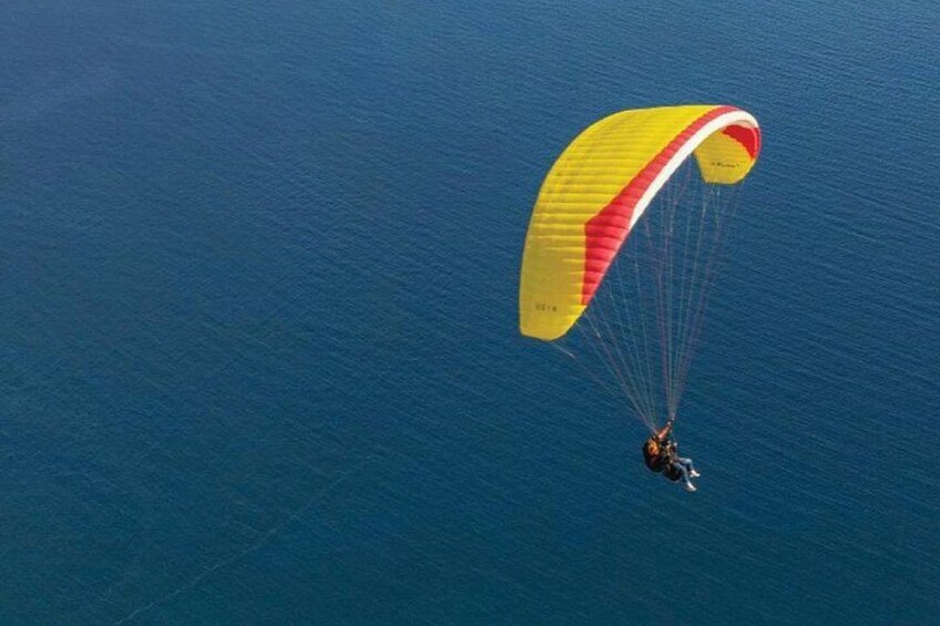 Budva: Tandem Paragliding from 2,500ft with GO2FLY team 3