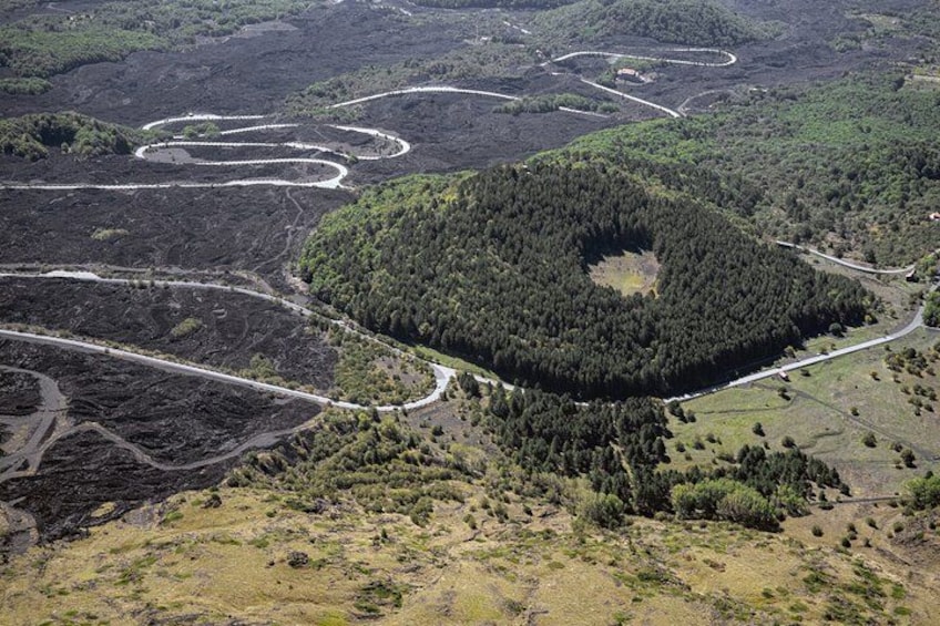 Etna : Group Helicopter Flight (including round trip car transfer) 4