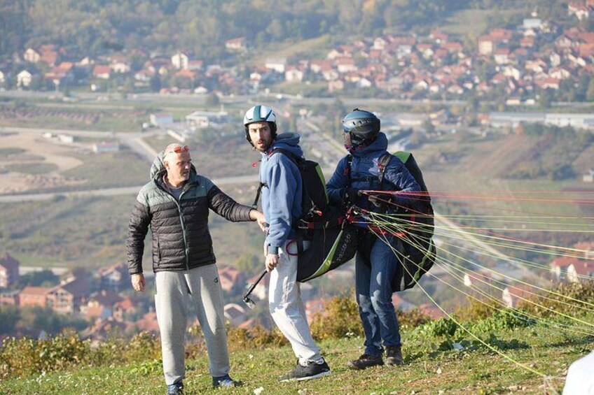 Paragliding Tandem Flight Experience in Sokobanja 4