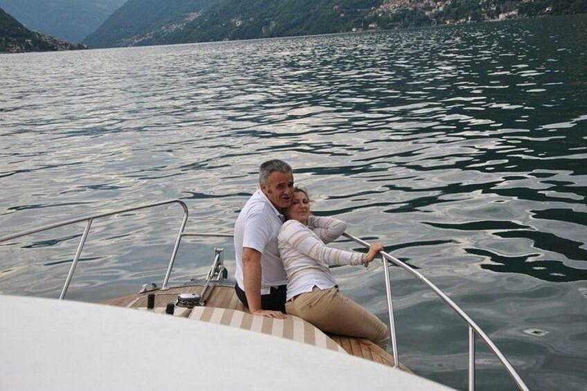 Private Tour Open Bar Classic Wooden Boat Lake Como 2H 4H 5