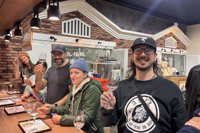 KOBE Sake Tasting Tour at Breweries (tasting fee included) 3