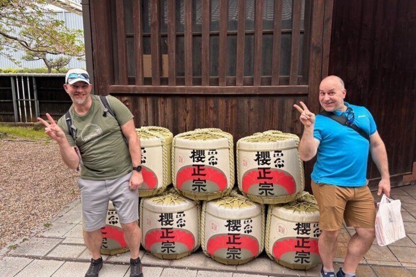 KOBE Sake Tasting Tour at Breweries (tasting fee included) 2