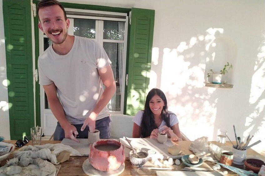 Playing and Creating with Clay 3 Hours Pottery Class 3