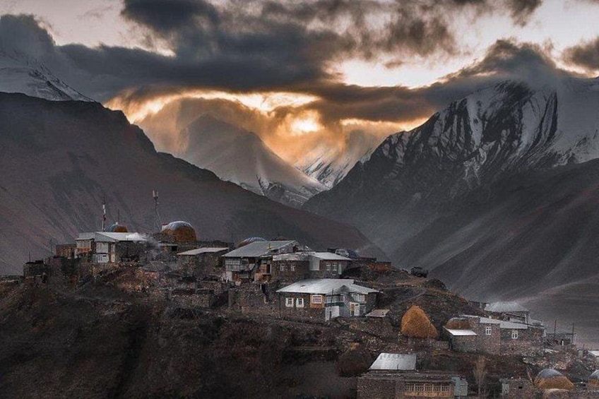 From Baku: Guba & Khinalig & Candy Mountains (Private or Group) 1