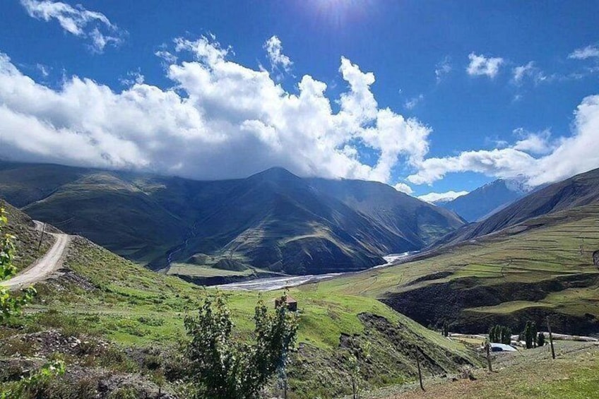 From Baku: Guba & Khinalig & Candy Mountains (Private or Group) 3