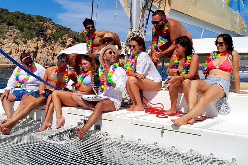 Catamaran tour Archipelago Maddalena (lunch included) 2