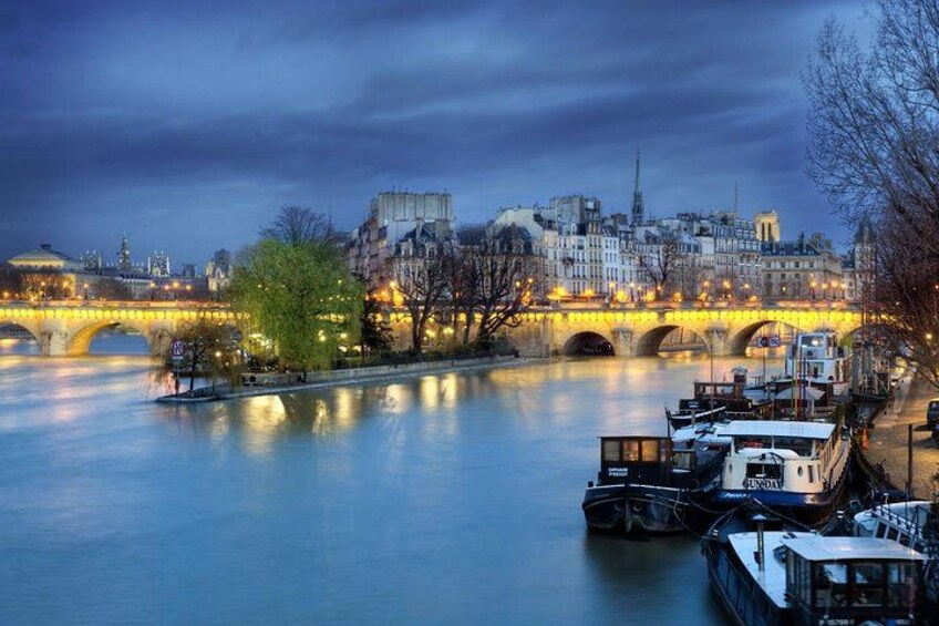 Paris Seine River Sightseeing Guided Cruise Vedettes du Pont Neuf 4