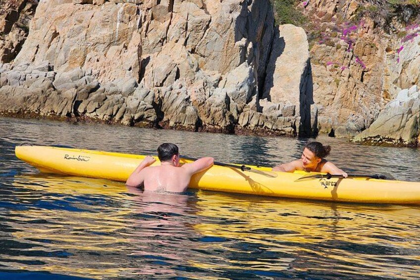 Kayak excursion in Blanes 3